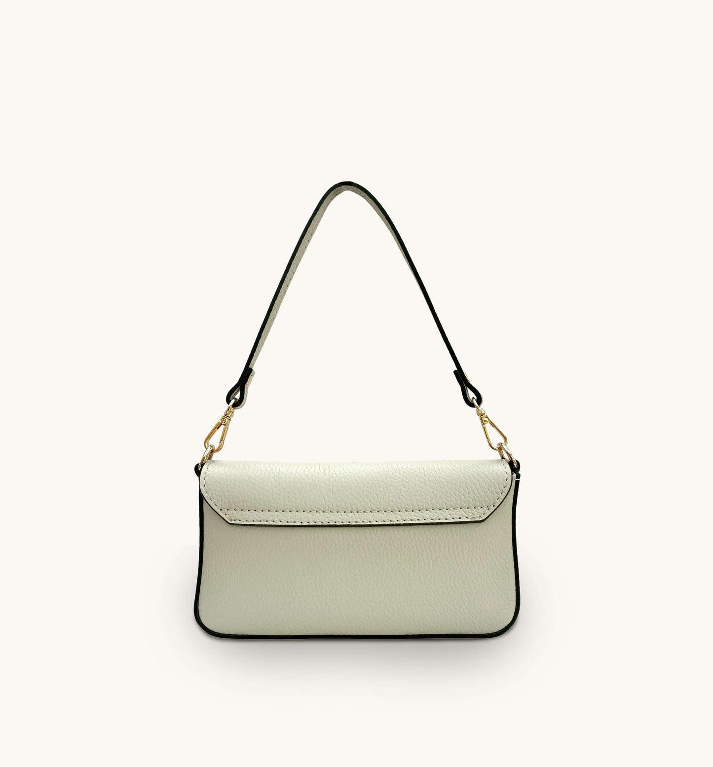 Fobela Munro Stone Leather Shoulder Bag