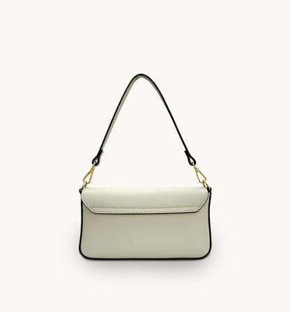 Fobela Munro Stone Leather Shoulder Bag
